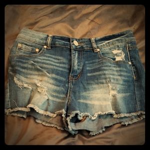 Indigo Rein Jean Shorts